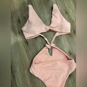 Cupshe Light Pink Swimsuit